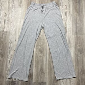 Wilfred Free Sweatpants Drawstring Gray Wide Leg Women's‎ Large Leisure